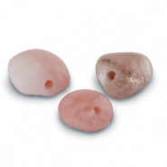 Naturstein Nugget Perlen Opal 6-10mm Multicolour pink greige